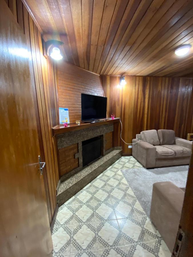 Casa anexa com lareira Campos do Jordão Exterior foto