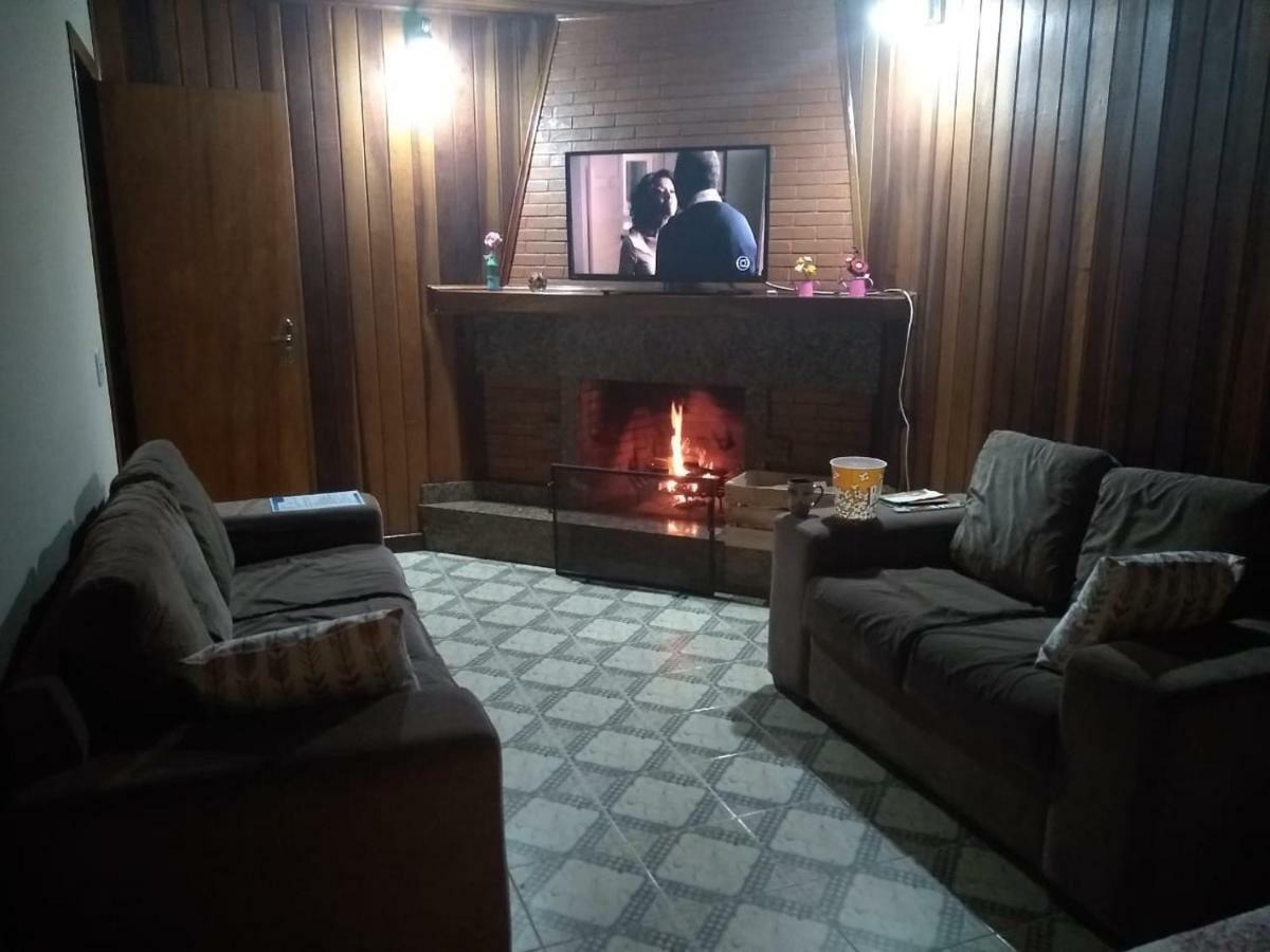 Casa anexa com lareira Campos do Jordão Exterior foto